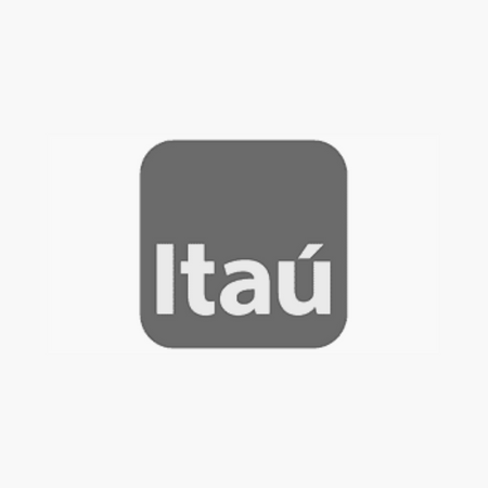 Leasing habitacional Banco itau logo gris